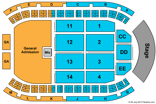 Golden State Theatre Monterey Seating Chart